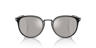 Persol PO3210S - Exclusive avec Monture Noir et Verres Argent - Image 2