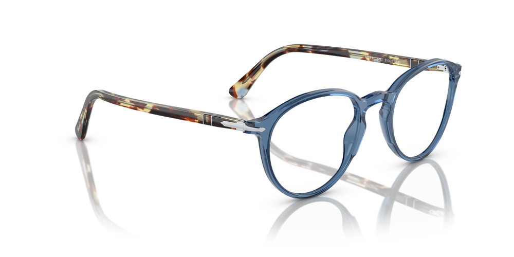Persol PO3218V with Transparent Navy Frame - Image 3