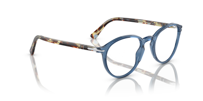 Persol PO3218V with Transparent Navy Frame - Image 3