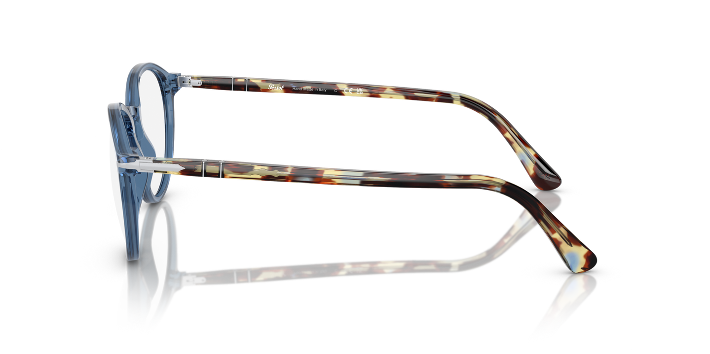 Persol PO3218V with Transparent Navy Frame - Image 1