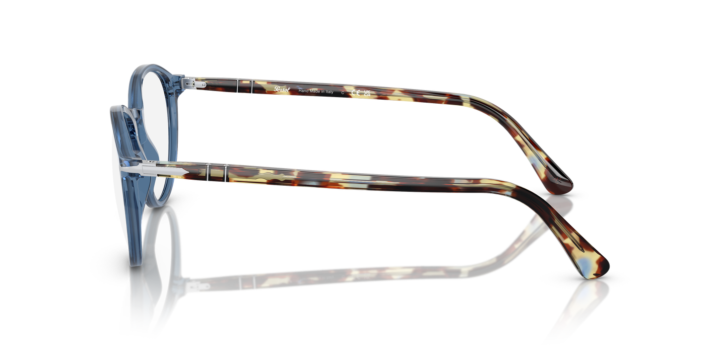 Persol PO3218V with Transparent Navy Frame - Image 1
