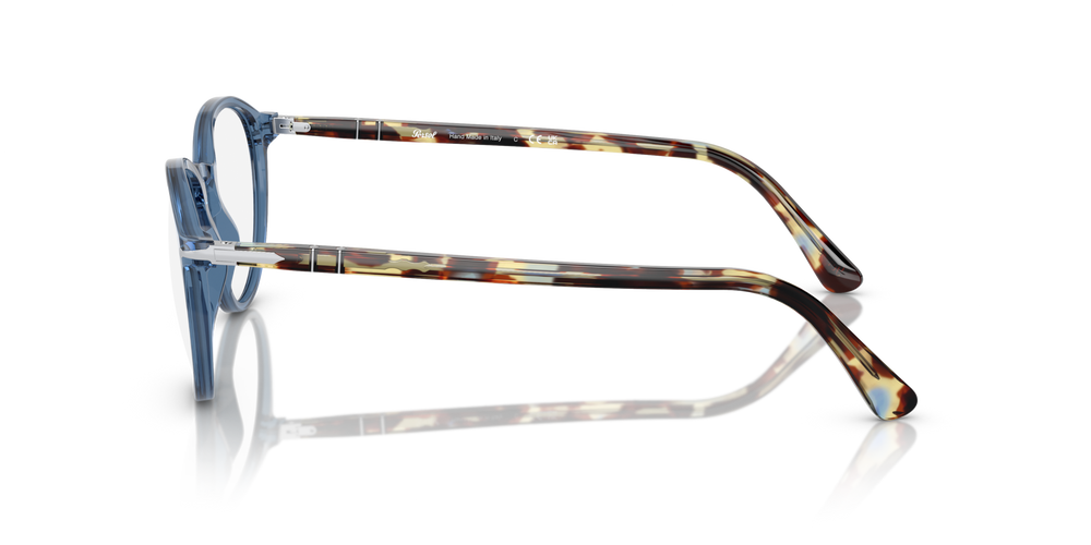 Persol PO3218V with Transparent Navy Frame - Image 4