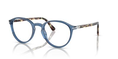 Persol PO3218V with Transparent Navy Frame - Image 1