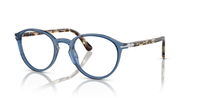 Persol PO3218V with Transparent Navy Frame - Image 1