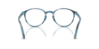 Persol PO3218V with Striped Blue And Grey Frame - Image 5