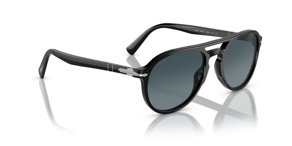 Persol PO3235S con Montura Negro y Lentes Azul - Imagen 3
