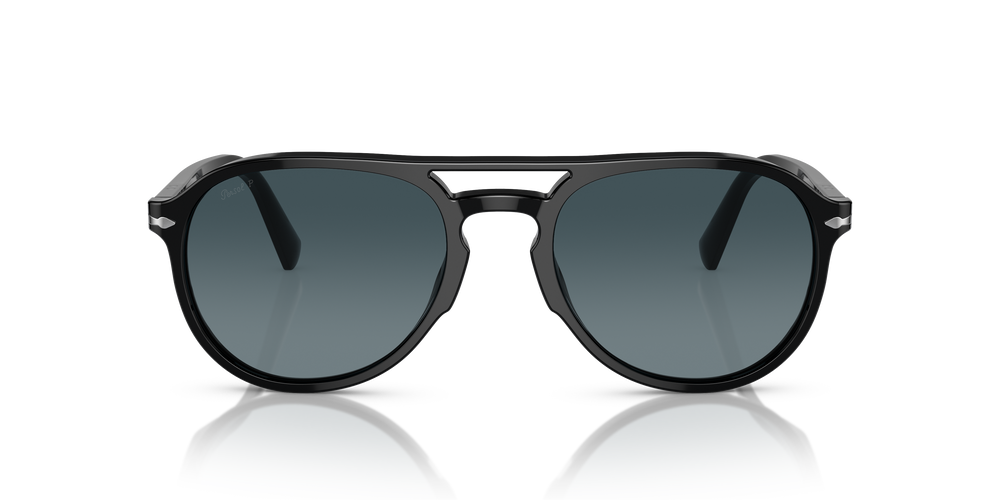 Persol PO3235S with Black Frame and Blue Lenses - Image 2
