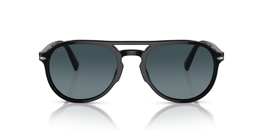 Persol PO3235S con Montura Negro y Lentes Azul - Imagen 2