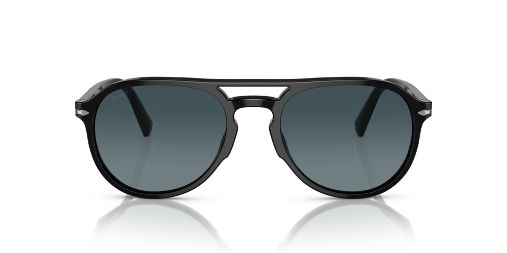 Persol PO3235S with Black Frame and Blue Lenses - Image 2