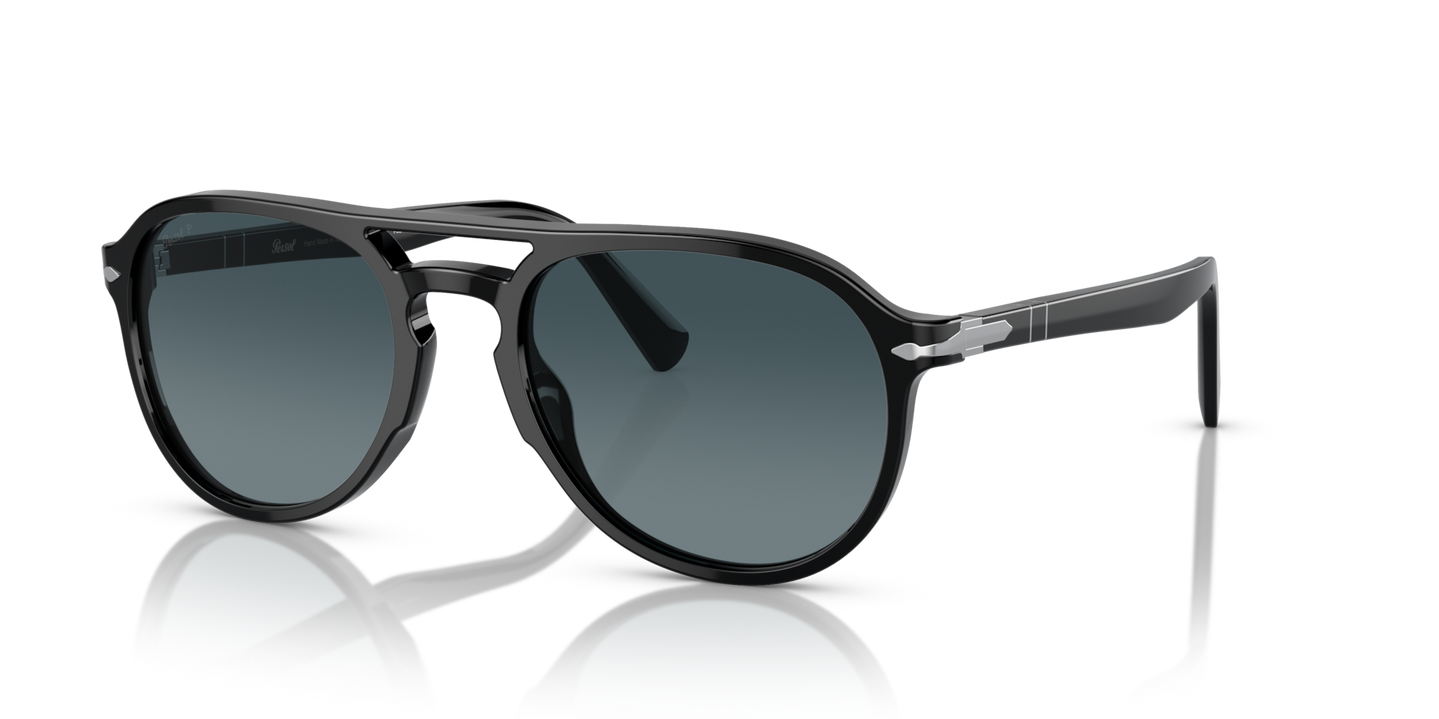Persol PO3235S con Montura Negro y Lentes Azul - Imagen 1