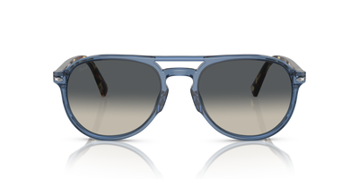Persol PO3235S with Transparent Navy Frame and Grey Lenses - Image 2