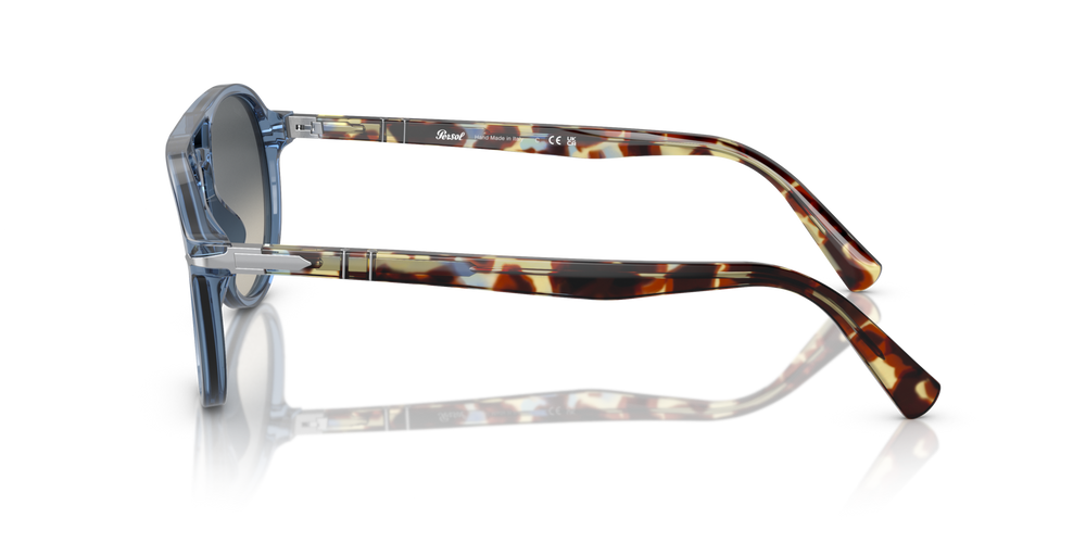 Persol PO3235S mit Marineblau transparent Gestell und Grau Gläsern - Bild 4