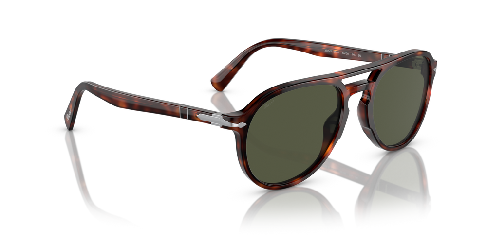 Persol PO3235S avec Monture Havana et Verres Vert - Image 3