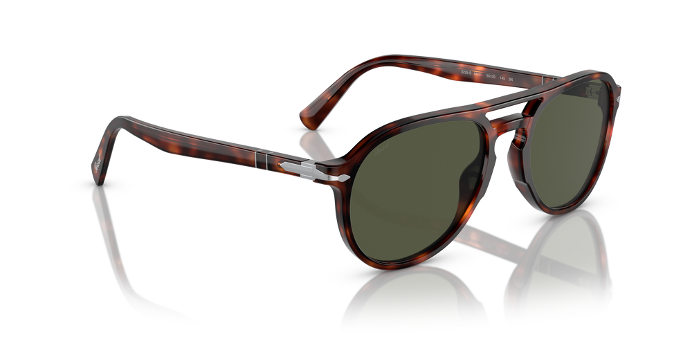 Persol PO3235S avec Monture Havana et Verres Vert - Image 3
