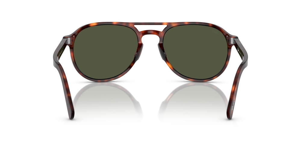 Persol PO3235S avec Monture Havana et Verres Vert - Image 5