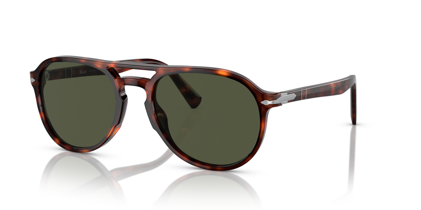 Persol PO3235S avec Monture Havana et Verres Vert - Image 1