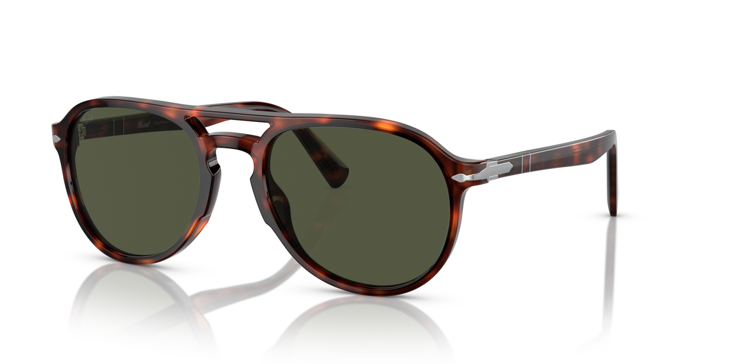 Persol PO3235S avec Monture Havana et Verres Vert - Image 1