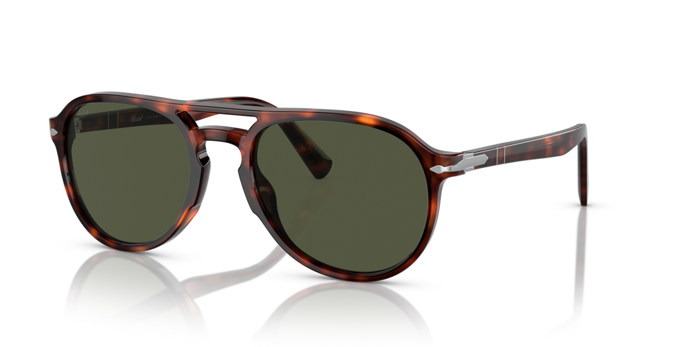 Persol PO3235S avec Monture Havana et Verres Vert - Image 1