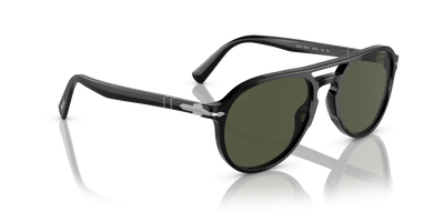 Persol PO3235S with Black Frame and Green Lenses - Image 3