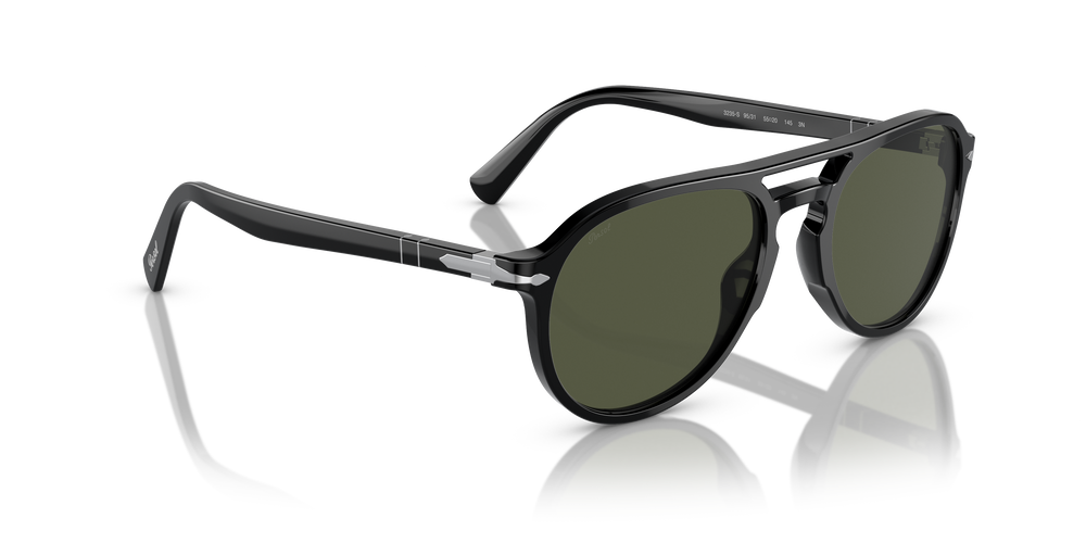 Persol PO3235S con Montatura Nero e Lenti Verde - Immagine 3