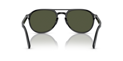 Persol PO3235S mit Schwarz Gestell und Grün Gläsern - Bild 5