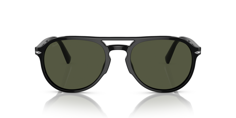 Persol PO3235S with Black Frame and Green Lenses - Image 2