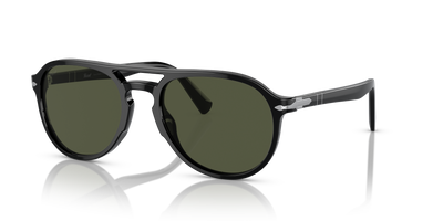 Persol PO3235S con Montatura Nero e Lenti Verde - Immagine 1