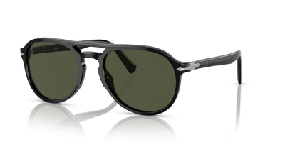 Persol PO3235S with Black Frame and Green Lenses - Image 1