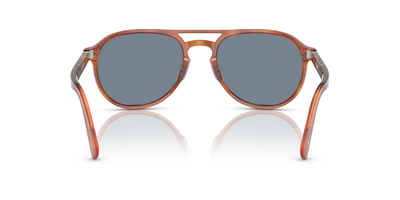 Persol PO3235S avec Monture Terre de Sienne et Verres Bleu - Image 5