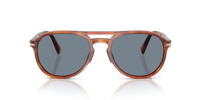 Persol PO3235S avec Monture Terre de Sienne et Verres Bleu - Image 2