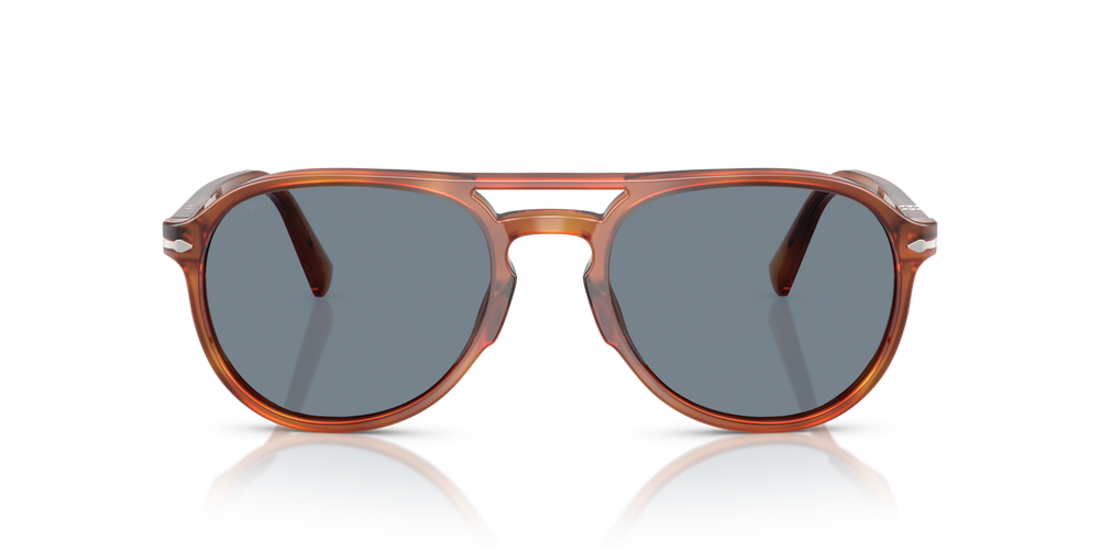 Persol PO3235S con Montatura Terra di Siena e Lenti Blu - Immagine 2