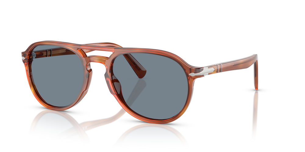 Persol PO3235S con Montatura Terra di Siena e Lenti Blu - Immagine 1