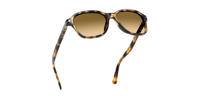Persol PO3244S with Brown Striped Yellow Frame and Brown Lenses - Image 5