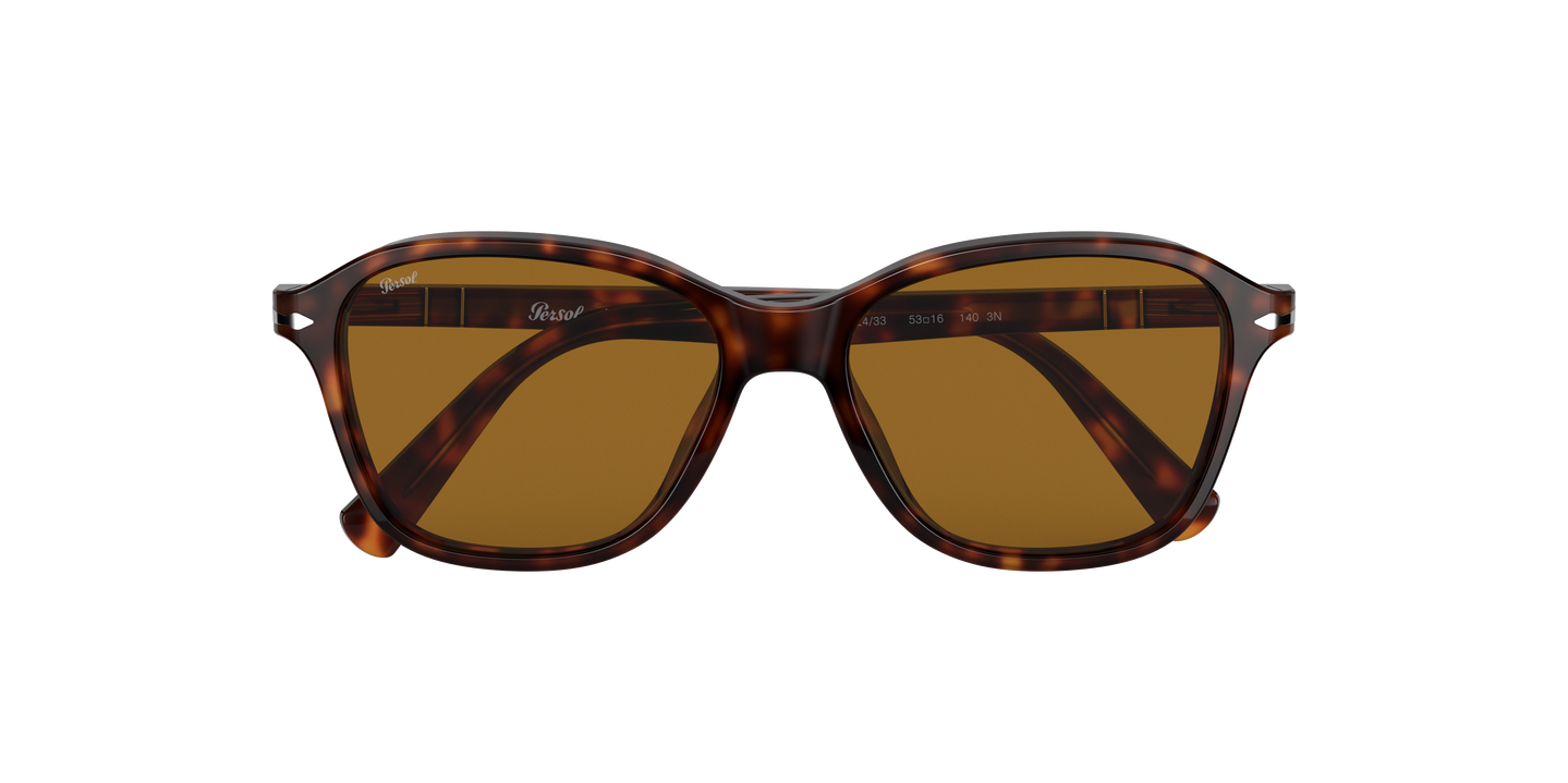 Persol PO3244S con Montatura Havana e Lenti Marrone - Immagine 1