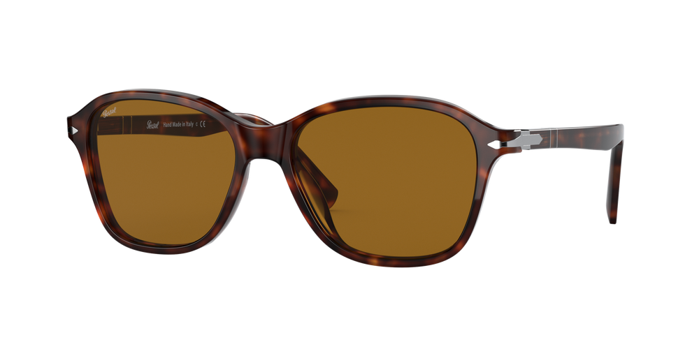 Persol PO3244S avec Monture Havana et Verres Brun - Image 1