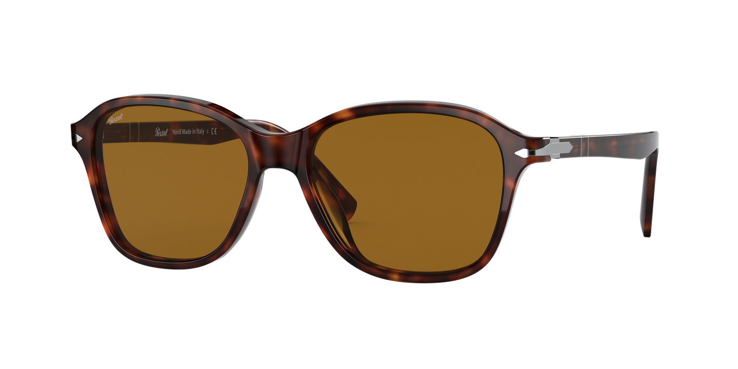 Persol PO3244S con Montatura Havana e Lenti Marrone - Immagine 1