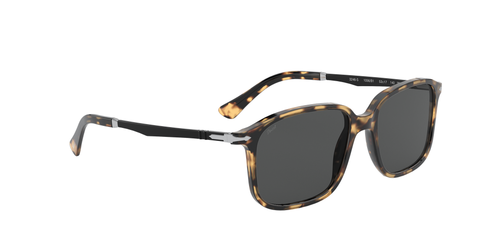Persol PO3246S avec Monture Havana Clair et Verres Gris - Image 3