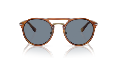 Persol PO3264S with Terra Di Siena Frame and Blue Lenses - Image 2