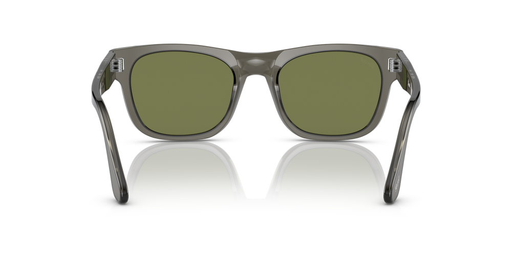 Persol PO3269S with Opal Smoke Frame and Green Lenses - Image 5