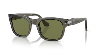 Persol PO3269S with Opal Smoke Frame and Green Lenses - Image 1