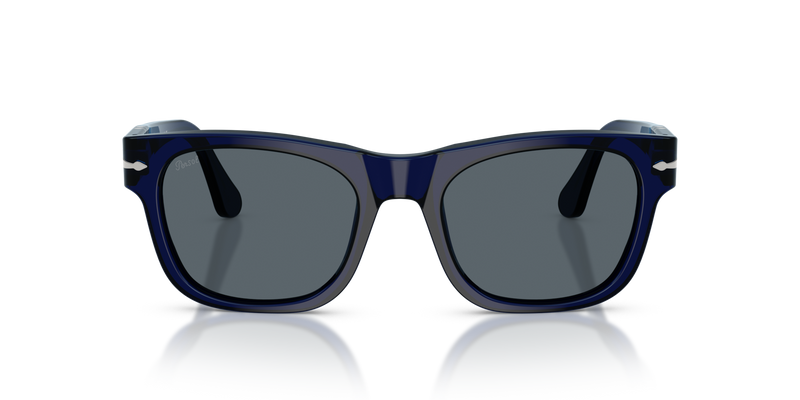 Visit PO3269S with Cobalto Frame and Blue Lenses