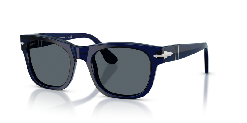 Visit PO3269S with Cobalto Frame and Blue Lenses
