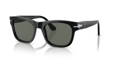 Persol PO3269S with Black Frame and Green Lenses - Image 1