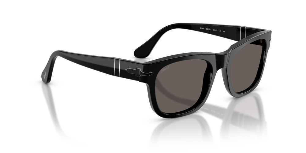 Persol PO3269S avec Monture Noir et Verres Gris - Image 3