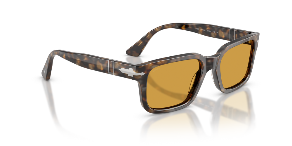 Persol PO3272S with Dark Havana Frame and Yellow Lenses - Image 3