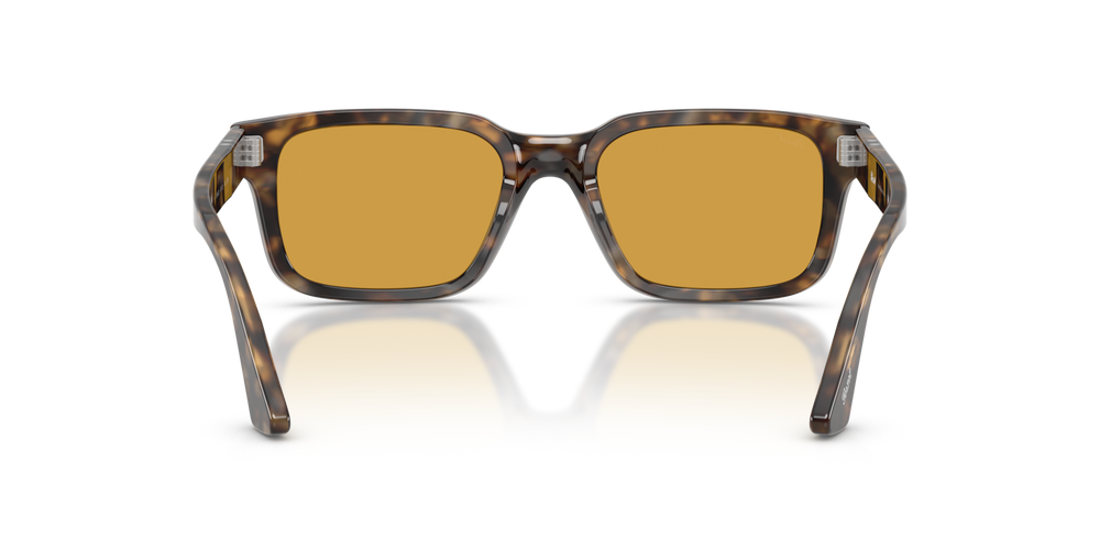 Persol PO3272S with Dark Havana Frame and Yellow Lenses - Image 5