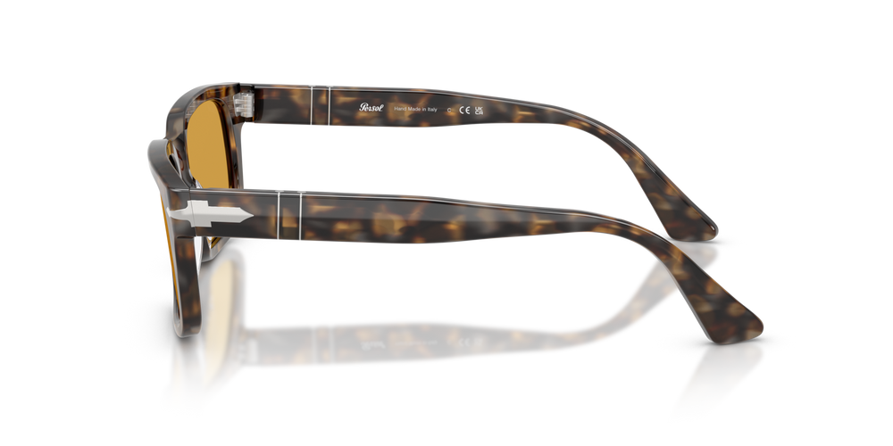 Persol PO3272S with Dark Havana Frame and Yellow Lenses - Image 4