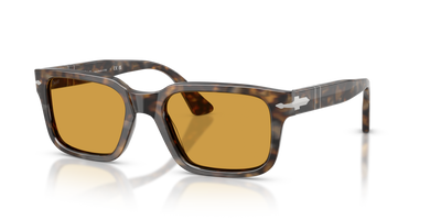 Persol PO3272S with Dark Havana Frame and Yellow Lenses - Image 1