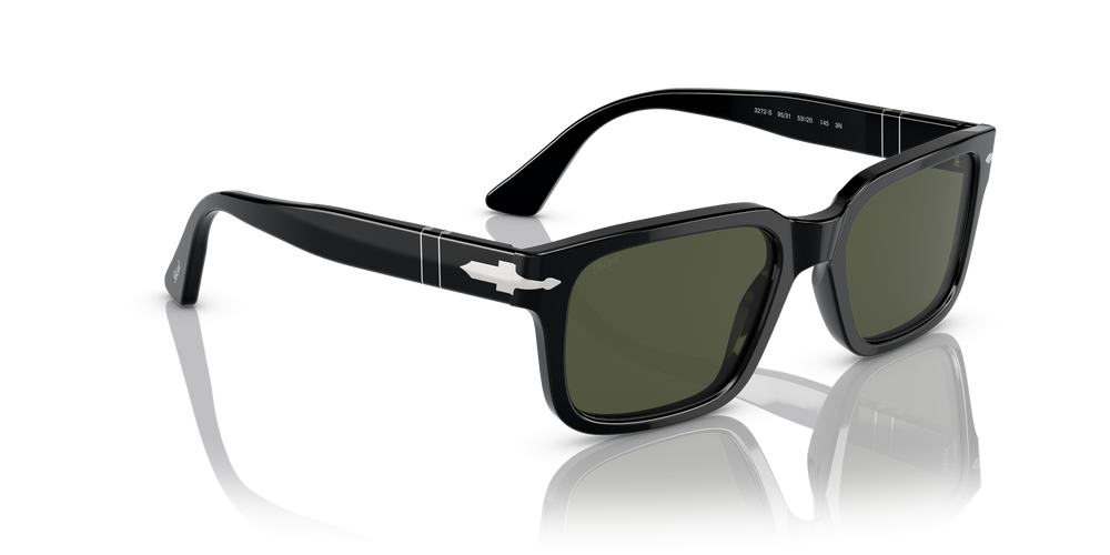 Persol PO3272S con Montatura Nero e Lenti Verde - Immagine 3