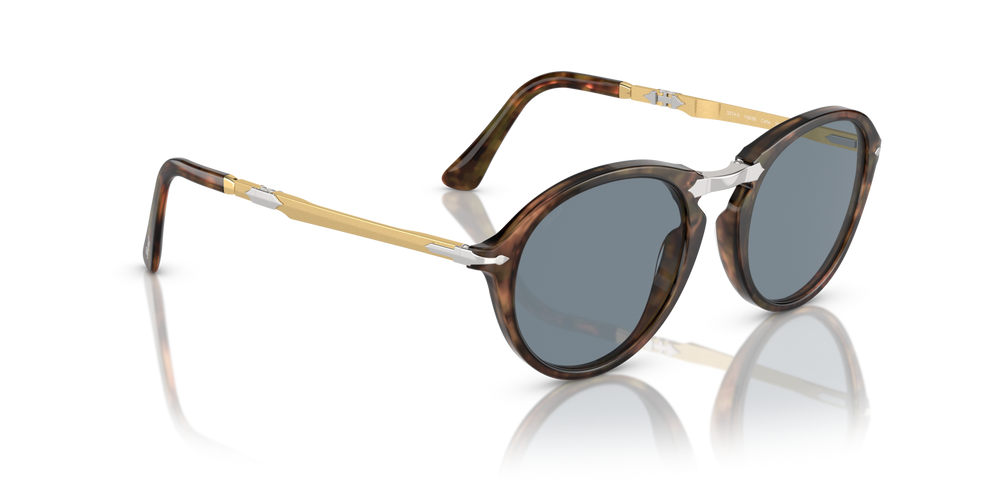 Persol PO3274S with Caffe Frame and Blue Lenses - Image 4